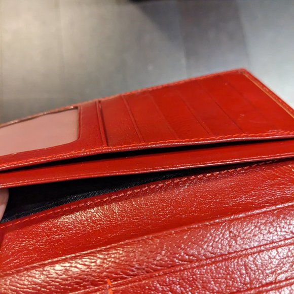 Red Passport Wallet - Picture 2 of 6
